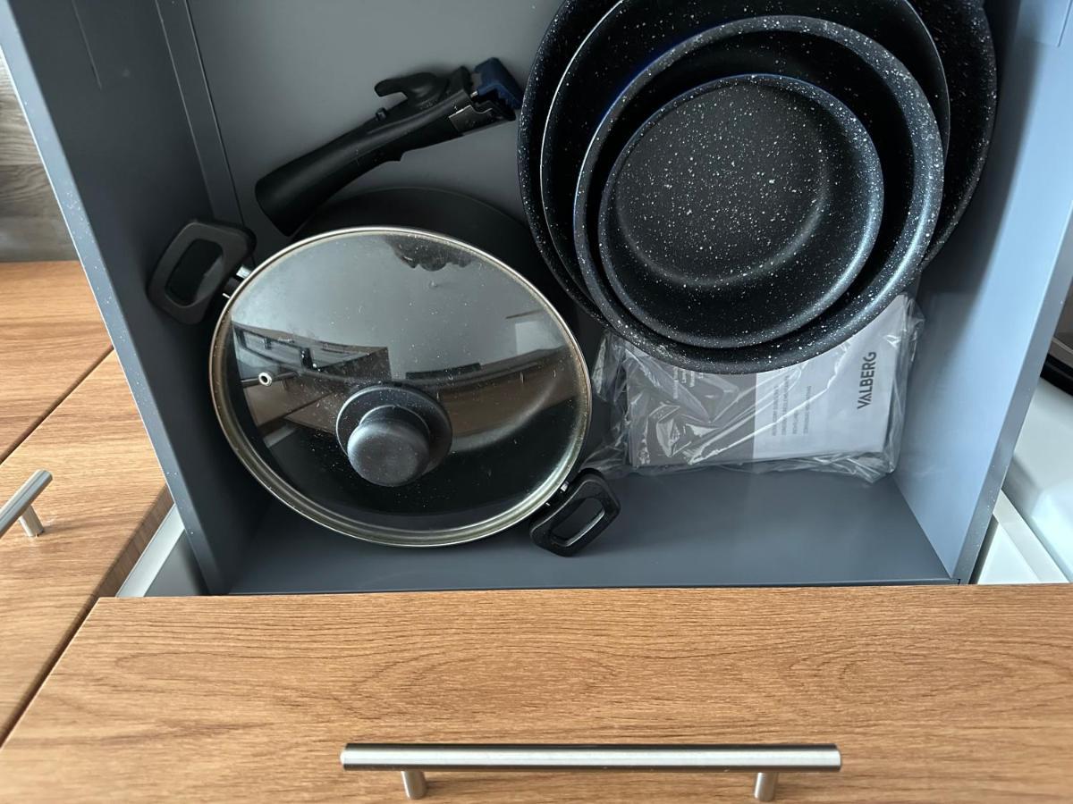 Agreable 2 Pieces Avec Balcon Et Parking Transports By Immo Kit Bnb Sarcelles Ngoại thất bức ảnh