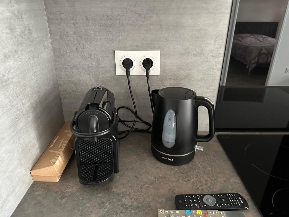 Agreable 2 Pieces Avec Balcon Et Parking Transports By Immo Kit Bnb Sarcelles Ngoại thất bức ảnh